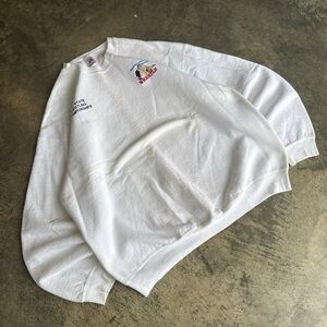 90s Wrestling Embroidered Crewneck